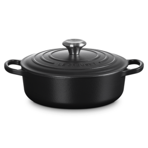 Panela Le Creuset para Risotto Signature Matte Black 3,1L 24cm