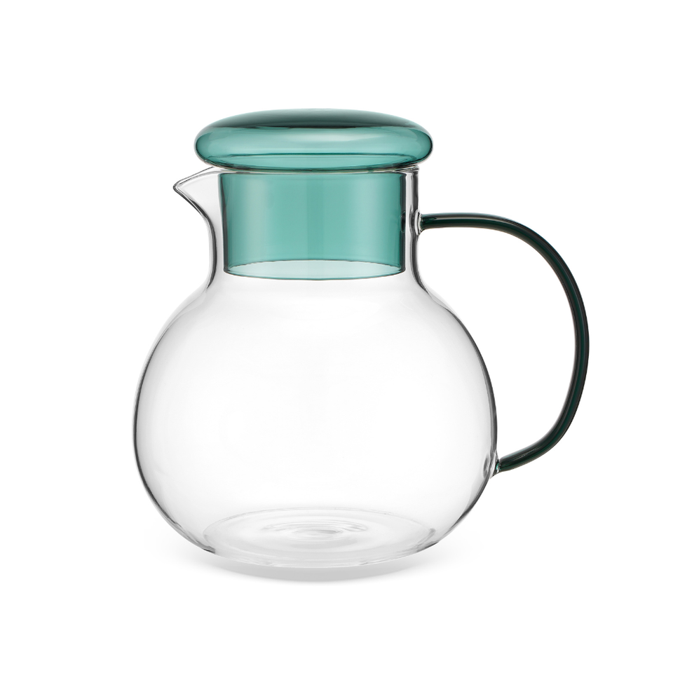 Jarra Vidro Borossilicato Verde 1,2L
