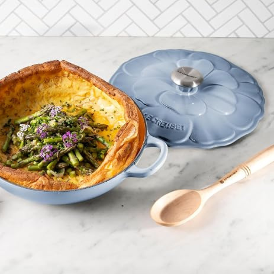 Caçarola Buffet Signature Petal Coastal Blue 2,2L 26cm Le Creuset