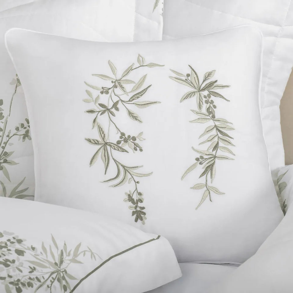 Almofada Veritá 300 Fios Cetim 100% Algodão Egípcio 45x45cm Trussardi