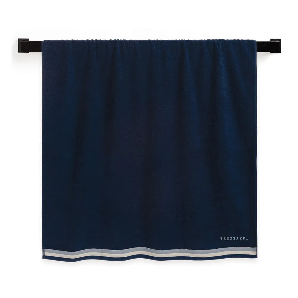 Toalha Rosto Montello Marino / Azul Trussardi
