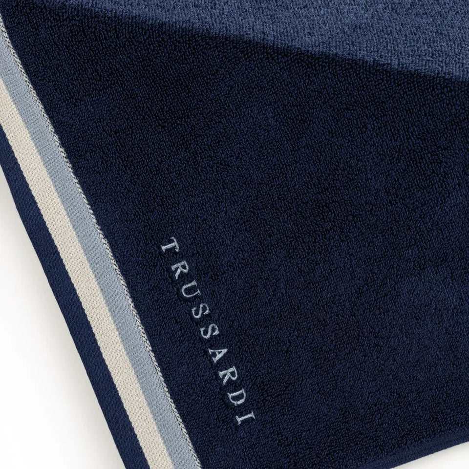 Toalha Rosto Montello Marino / Azul Trussardi