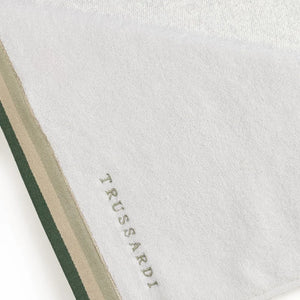 Toalha Banhão Montello Branca / Pistacchio Trussardi