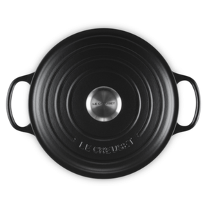 Panela Le Creuset para Risotto Signature Matte Black 3,1L 24cm