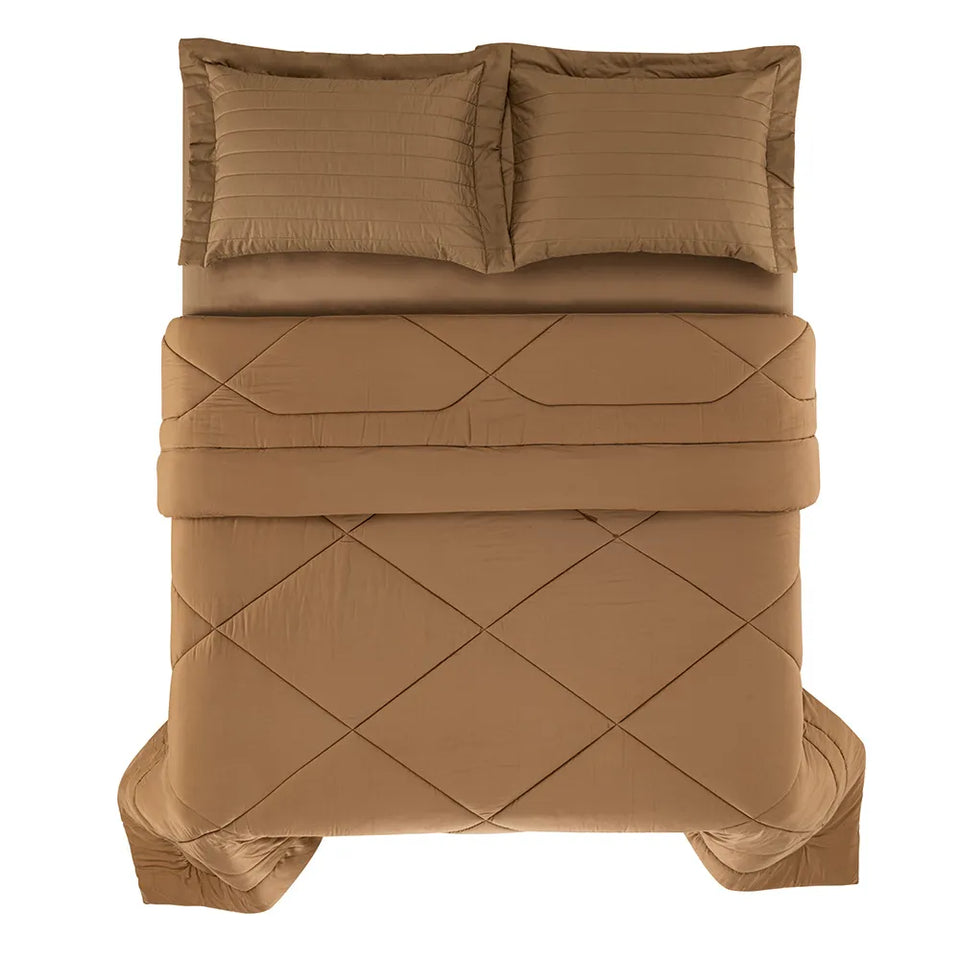 Edredon Queen Grasso 300 Fios 100% Algodão Egípcio Vecchio Trussardi