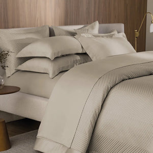 Jogo de Cama Grasso 4 Pçs 300 Fios Cetim 100% Algodão Marmo Trussardi