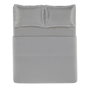 Jogo de Cama Grasso 4 Pçs 300 Fios Cetim 100% Algodão Marmo Trussardi