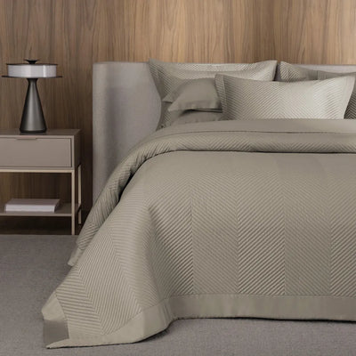 Jogo de Colcha Queen Apolo 3 Pçs 300 Fios 100% Algodão Egípcio Marmo Trussardi