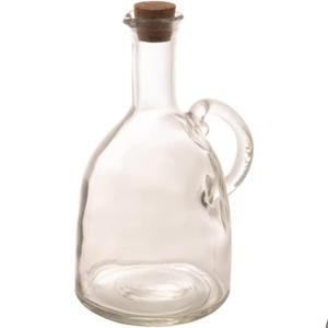 Garrafa para Azeite de Vidro com Tampa de Cortiça 580ml Lyor