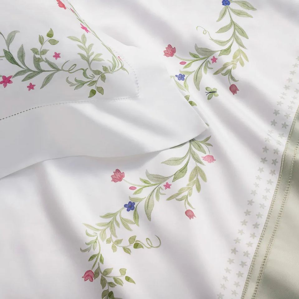 Jogo de Cama Giardini 4 Pçs 300 Fios Cetim 100% Algodão Egípcio Trussardi