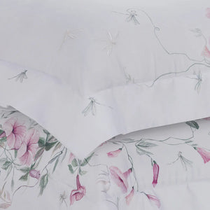 Jogo de Cama Petunia King 4 Pçs 300 Fios 100% Algodão Egípcio Trussardi