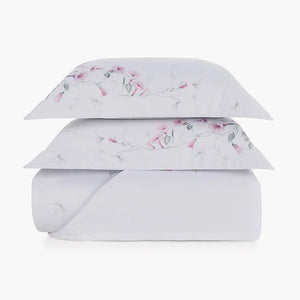 Jogo de Colcha Queen Petunia 3 Pçs 300 Fios 100% Algodão Trussardi