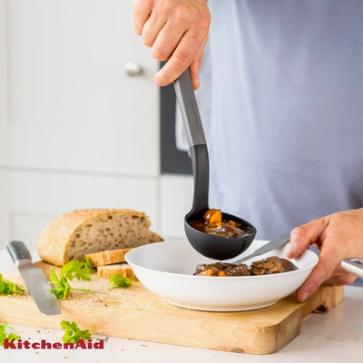 Concha Nylon Sopa Caldo Cozinha Pratica Cinza KitchenAid