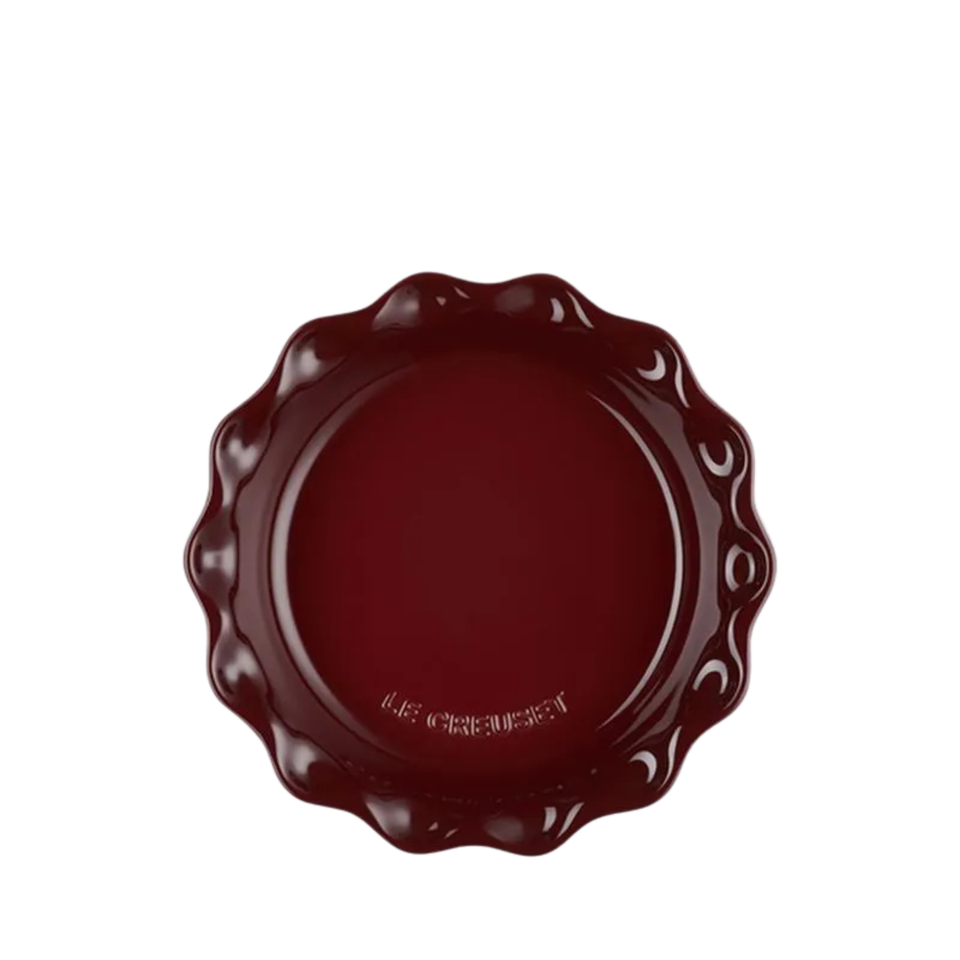 Travessa Redonda para Torta Cerâmica Heritage Rhone 23cm Le Creuset