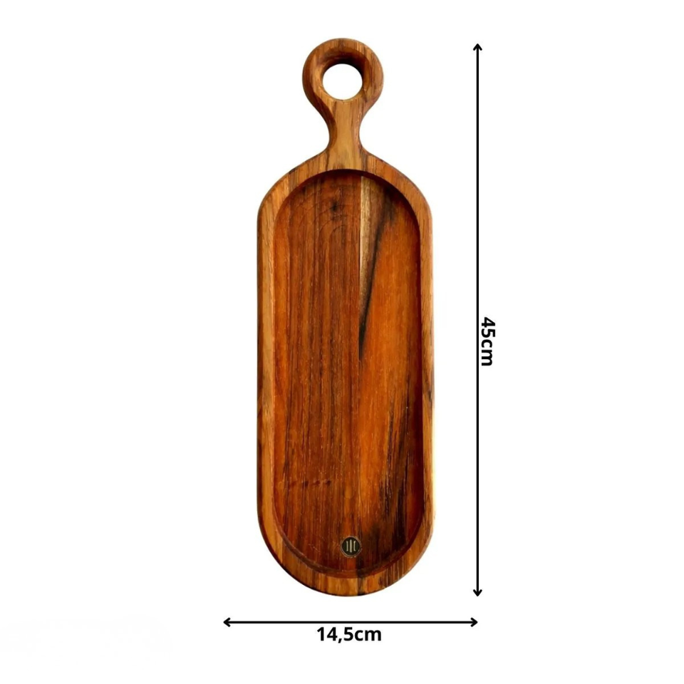 Tabua Petisqueira Frios Queijos Teca Artesanal Carve & Co
