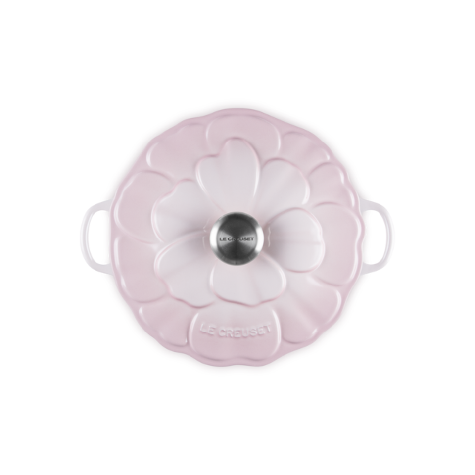 Caçarola Buffet Signature Petal Shell Pink 2,2L 26cm Le Creuset