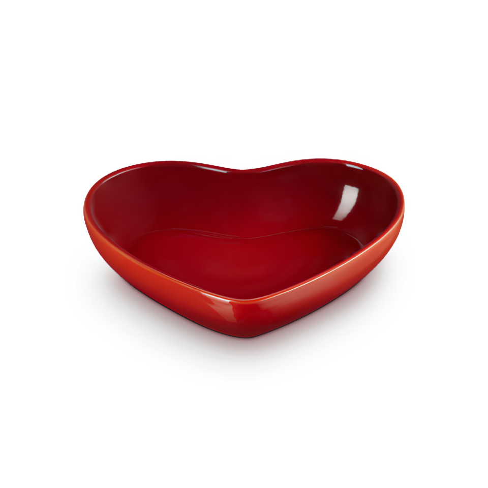 PRÉ-VENDA: Bowl Cerâmica Sphere Seoul Coração Vermelho 650ml Le Creuset