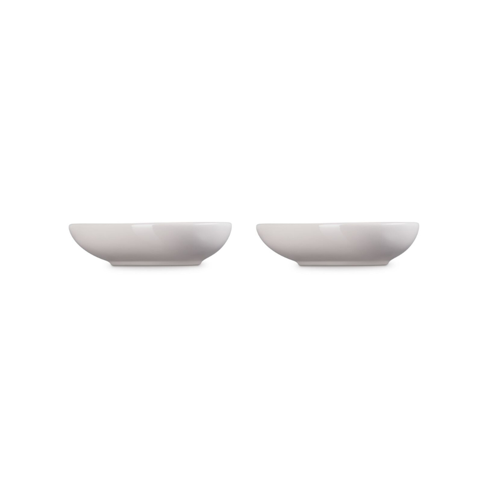 Kit 2 Pratos Coração Sphere Petal Shell Pink 16cm Le Creuset