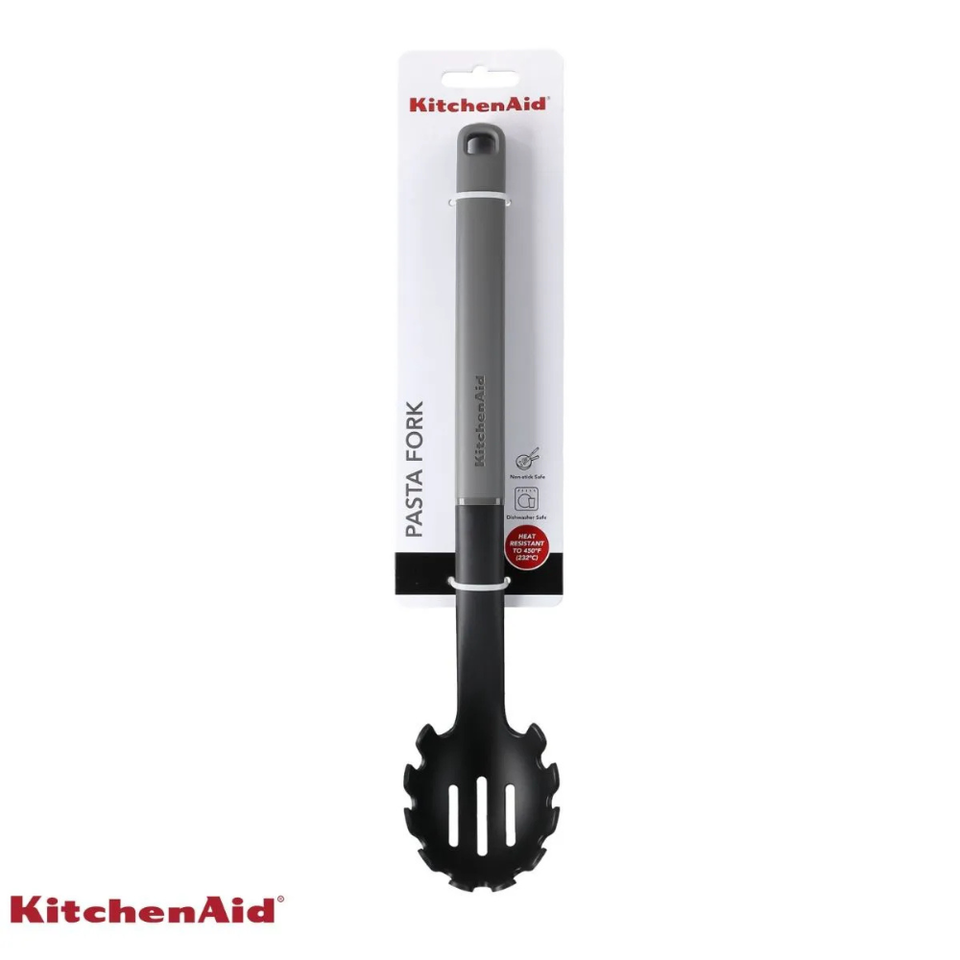 Pegador Colher para Massa Macarrão Multiuso Cinza KitchenAid