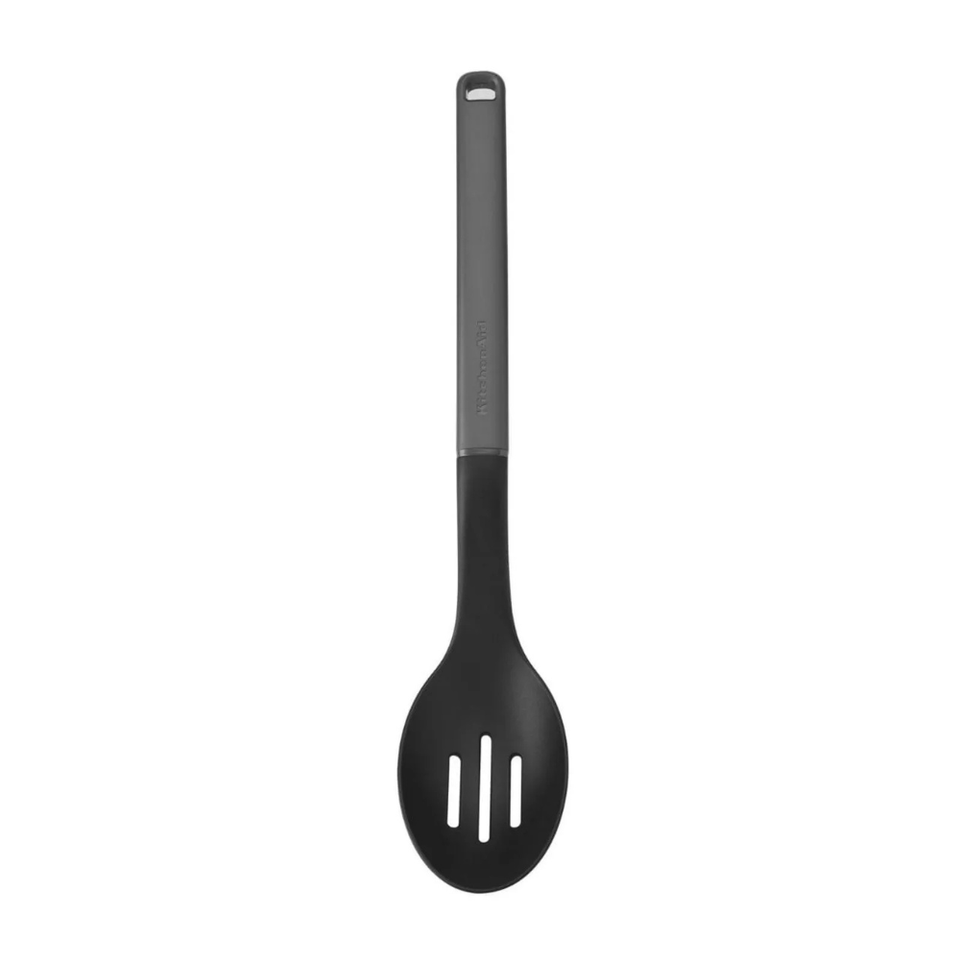 Colher Perfurada para Servir Nylon Multiuso Cinza KitchenAid