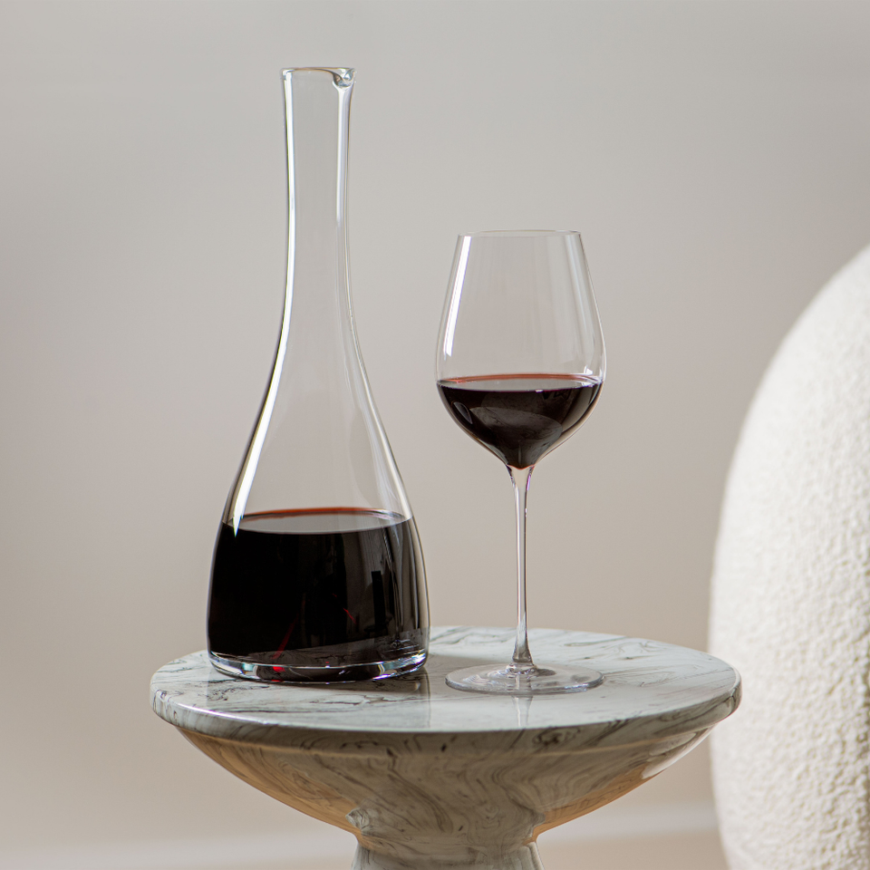 PRÉ-VENDA: Jogo 6 Taças Cristal Vinho Tinto Hommage 600ml Maison Lehmann