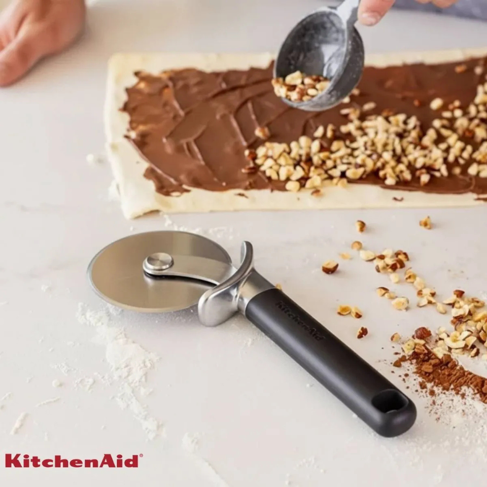 Cortador de Pizza Profissional Lamina Inox Preto KitchenAid