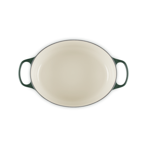 Panela Le Creuset Oval Signature Foret com Pegador Dourado 6,3L 31cm