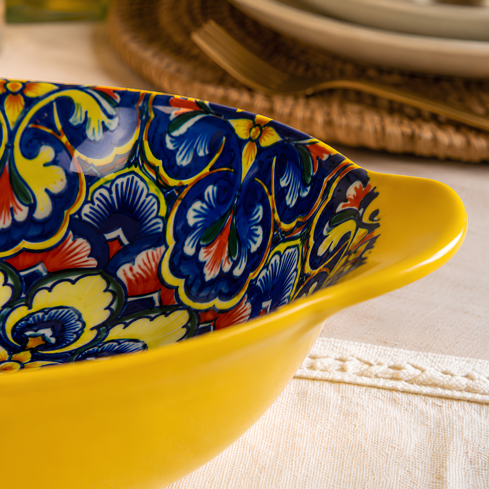 Bowl Cerâmica Amarelo Collezione Vietri