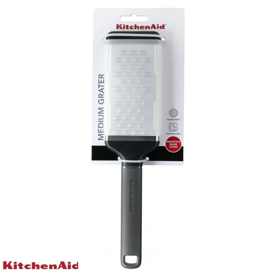 Ralador Zester Grosso Raspas Inox Cozinha Cinza KitchenAid