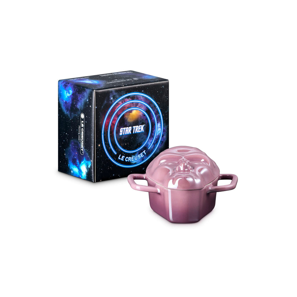 Mini Cocotte Cerâmica Mauve Pink Perolado Talosian Star Trek Le Creuset 300ml