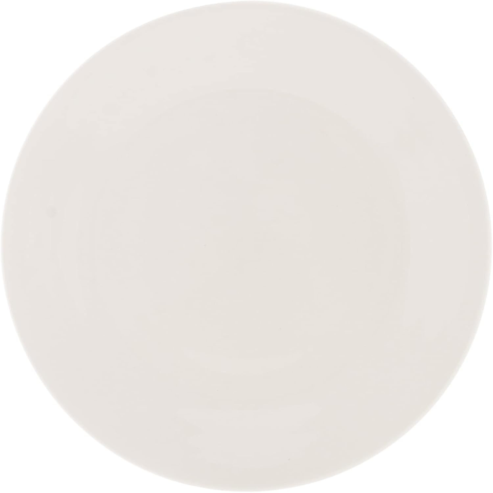 Prato Sobremesa Porcelana Clean Branco 20,5cm Lyor