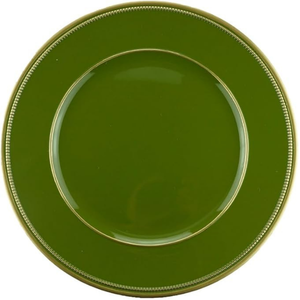 Sousplat Liso Verde 33cm Wolff