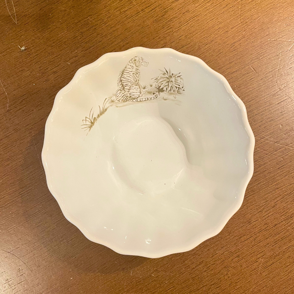 Jogo 4 Bowls Cereal Cerâmica Savana 14,5cm Maison Blanche