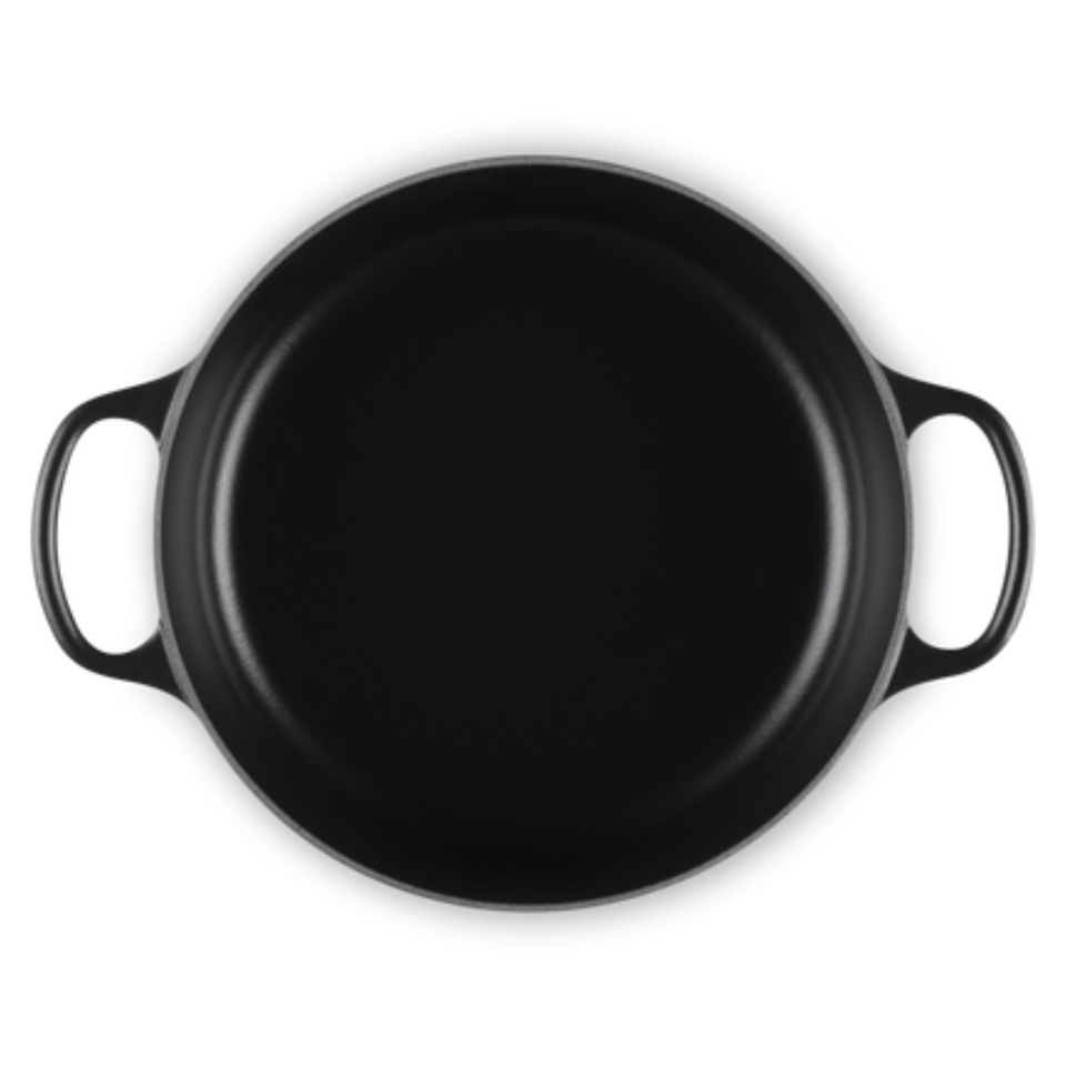 Panela Le Creuset para Risotto Signature Matte Black 3,1L 24cm
