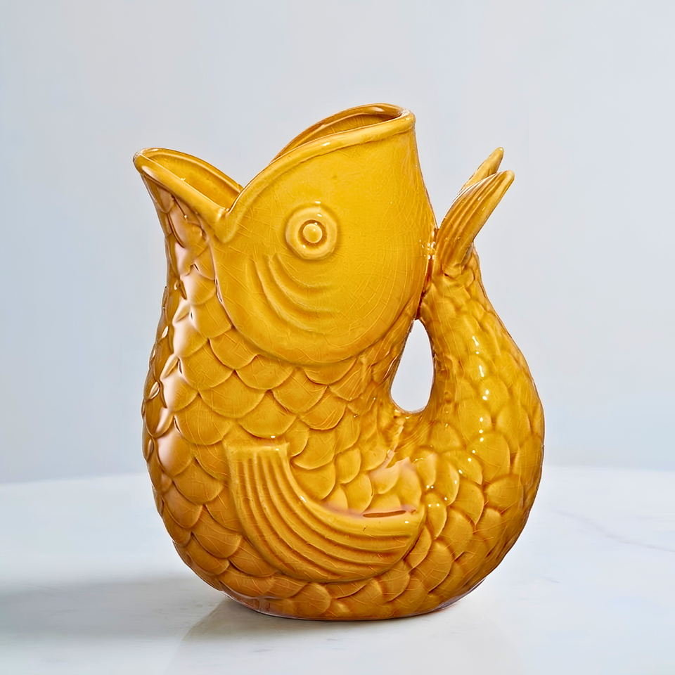 Vaso Carpa Amarelo