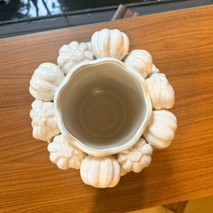 Vaso Cerâmica Alho Grande