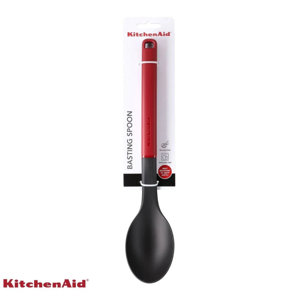 Colher de Cozinha Servir Nylon Multiuso Vermelha KitchenAid