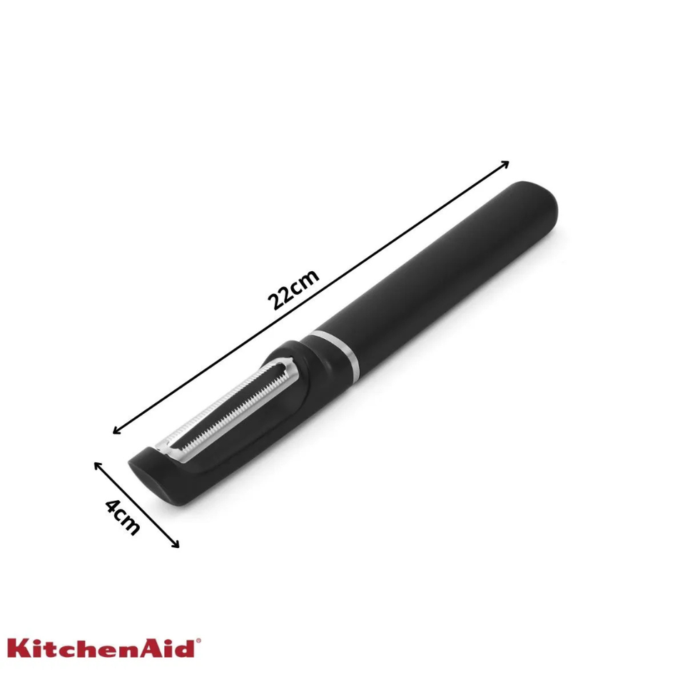 Descascador Peeler Legumes Frutas Cozinha Preto KitchenAid