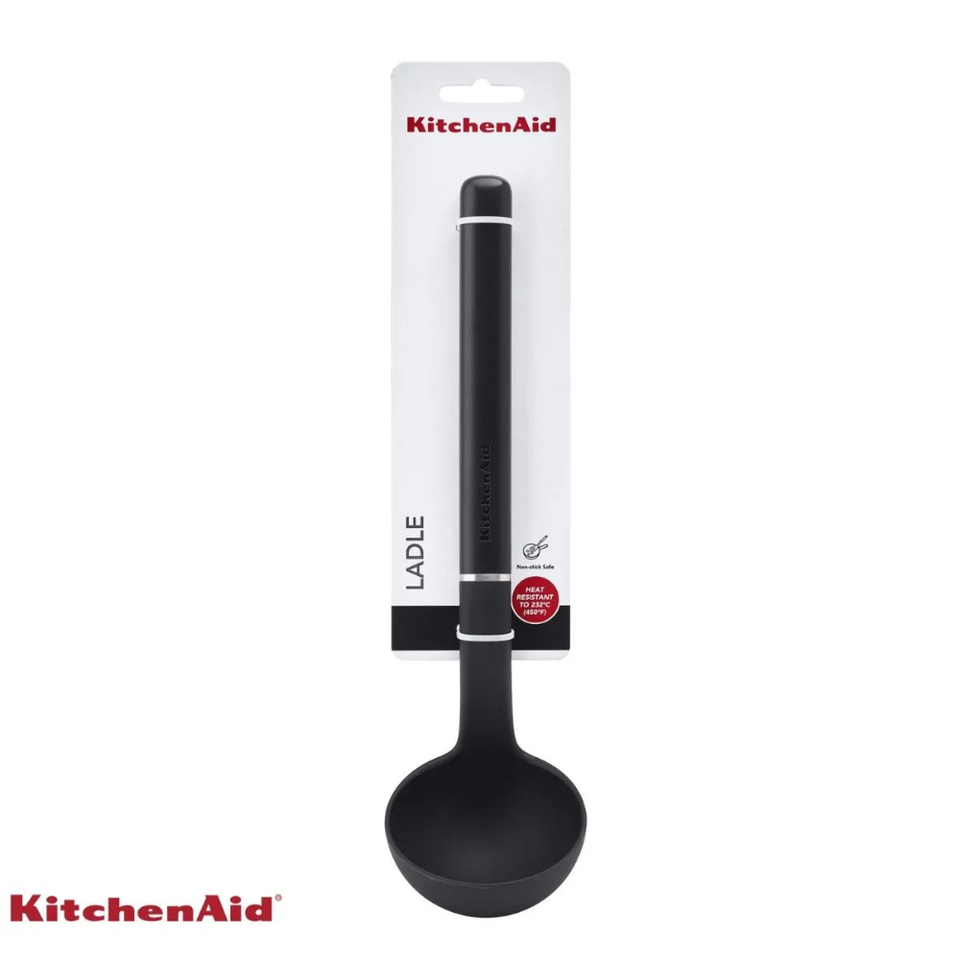 Concha Nylon Sopa Caldo Cozinha Pratica Preto KitchenAid