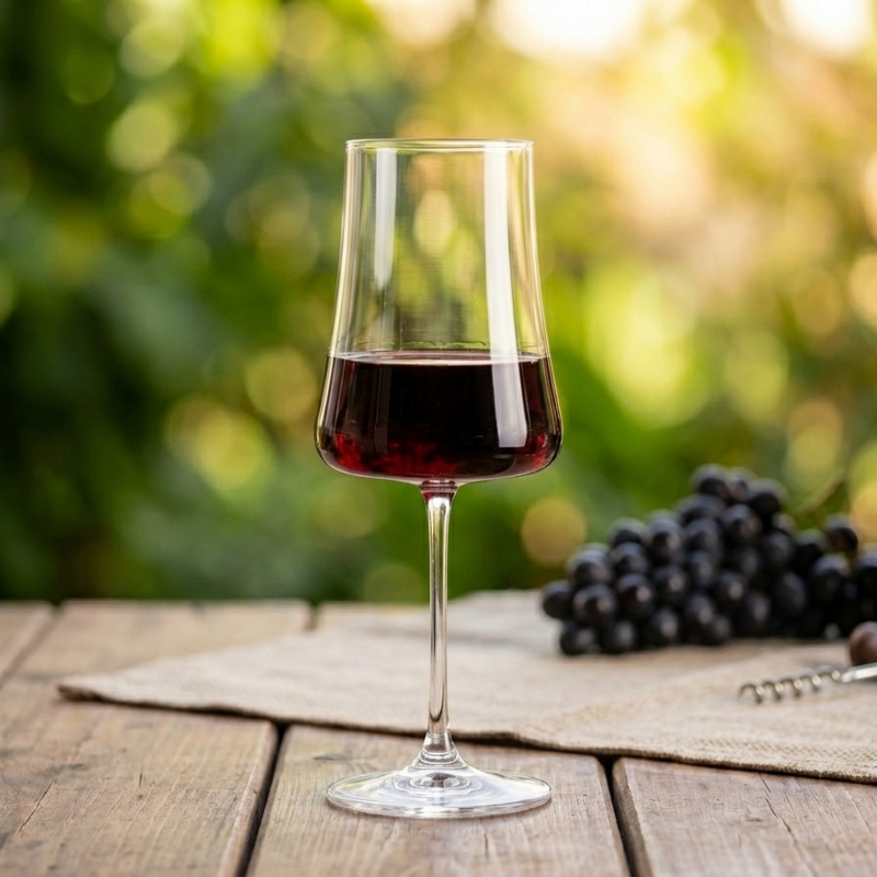 Kit com 6 Taças para Vinho em Cristal Bohemia Sommelier 560ml