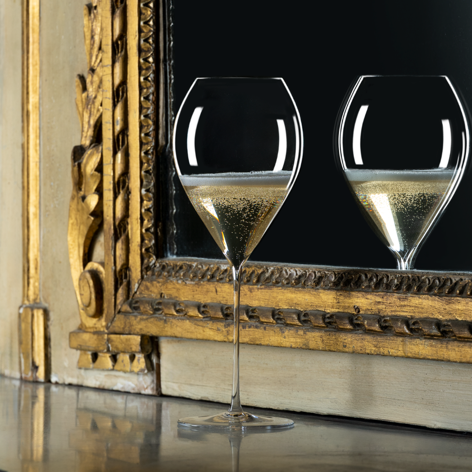 PRÉ-VENDA: Jogo 2 Taças Cristal Grand Champagne 450ml Maison Lehmann