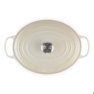 Panela Le Creuset Oval Signature Meringue 7,5L 33cm