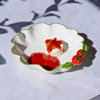 Bowl Decorativo Porcelana Tomates 31cm