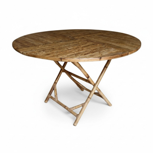 Mesa com Cavalete de Bambu 110x75cm