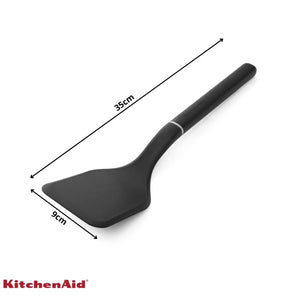Espátula Turner Solida em Nylon Cozinha Preta KitchenAid