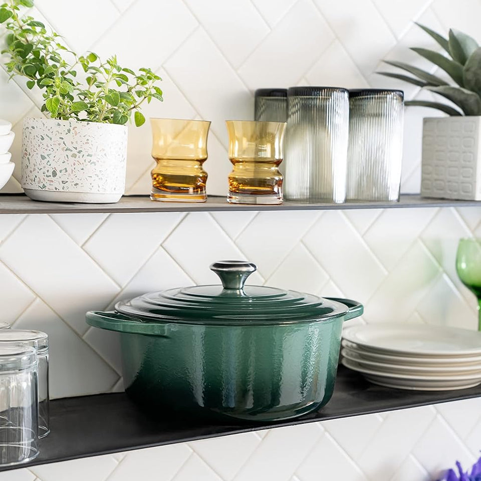 Panela Le Creuset Redonda Signature Artichaut 6,7L 28cm