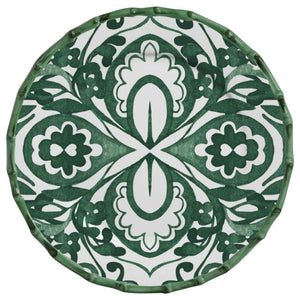 Sousplat Cerâmica Dolce Mare Verde 34,5cm Maison Blanche
