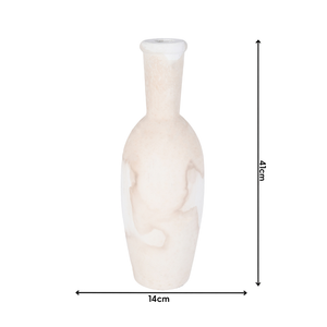 Vaso em Madeira Branco