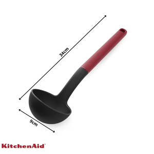 Concha Nylon Sopa Caldo Cozinha Pratica Vermelha KitchenAid