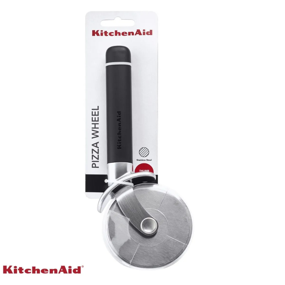 Cortador de Pizza Profissional Lamina Inox Preto KitchenAid